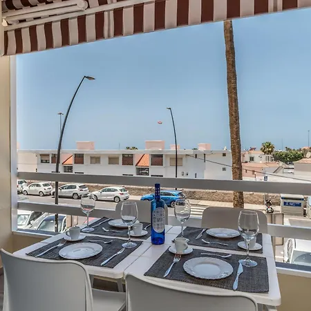 Apartament Playa Vistas 2 Bed Terrace Pool & Ac Los Cristianos (Tenerife)