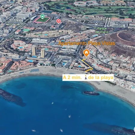 Playa Vistas 2 Bed Terrace Pool & Ac Appartement Los Cristianos (Tenerife)